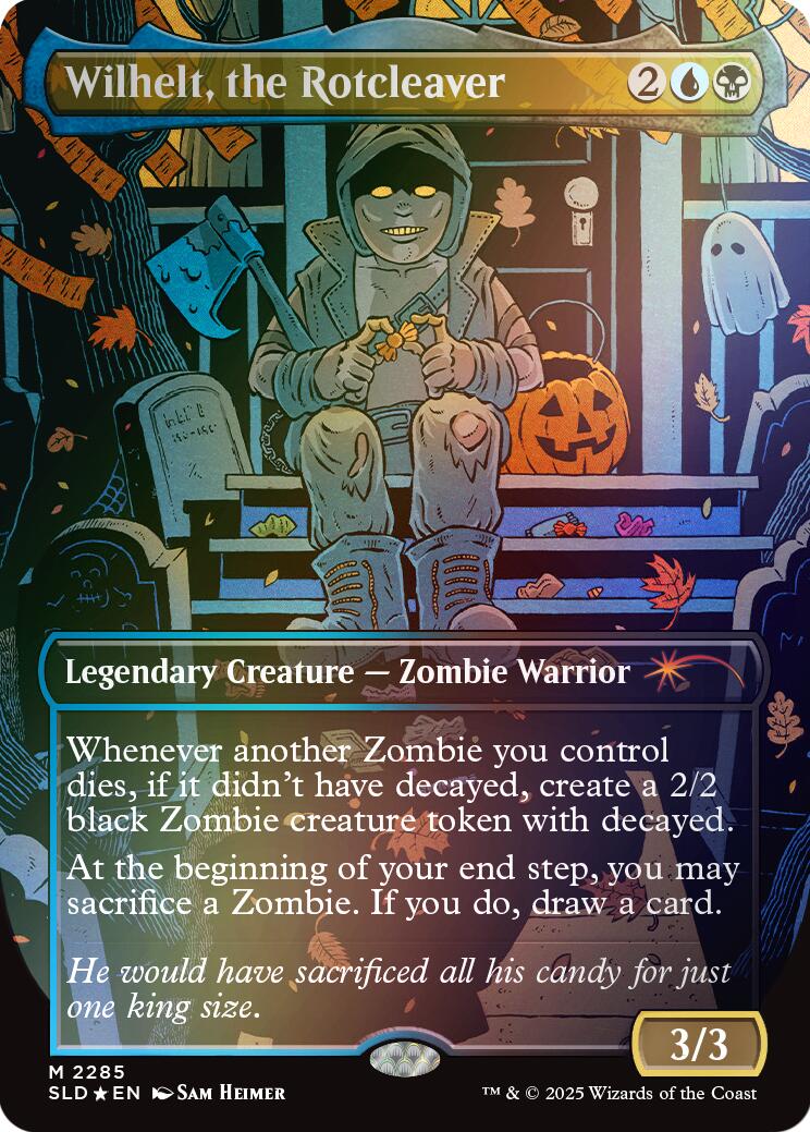 Wilhelt, the Rotcleaver (Rainbow Foil) [Secret Lair Drop Series] | Cards and Coasters CA