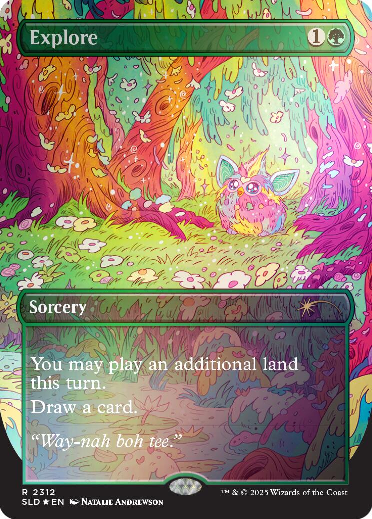 Explore (2312) (Rainbow Foil) [Secret Lair Drop Series] | Cards and Coasters CA