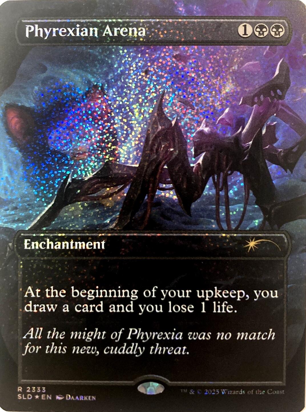 Phyrexian Arena (Confetti Foil) [Secret Lair Drop Series] | Cards and Coasters CA