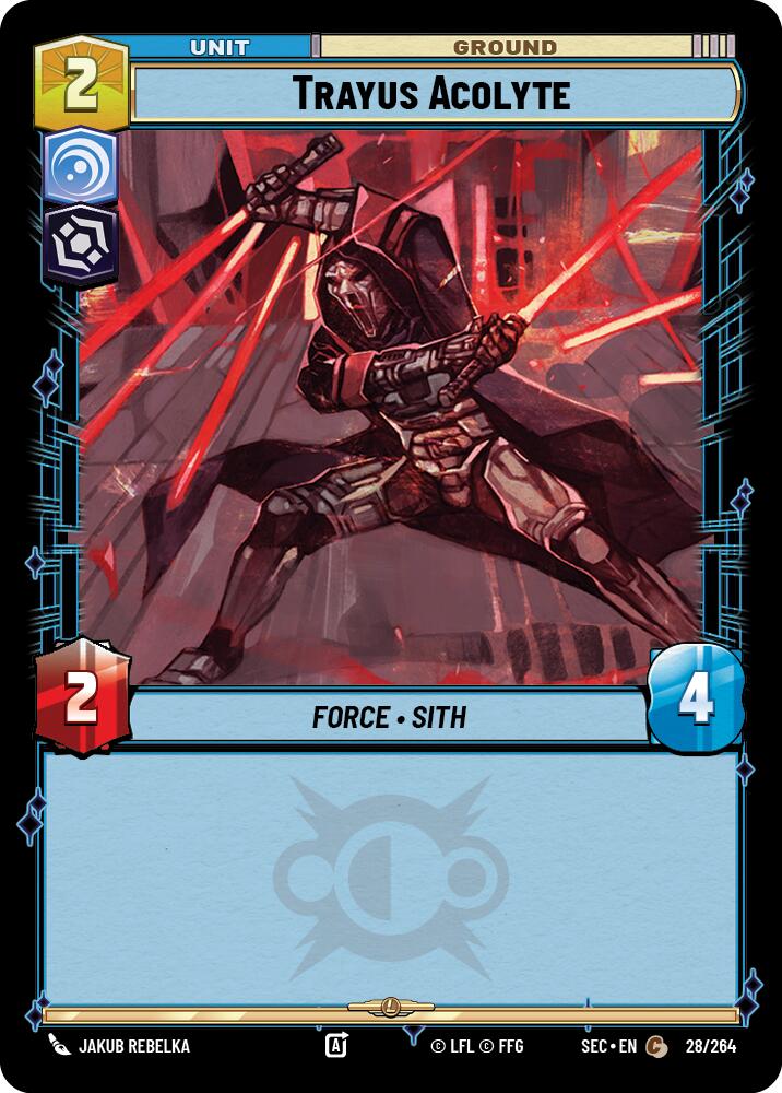 Trayus Acolyte (28/264) (28/264) [Secrets of Power] | Cards and Coasters CA
