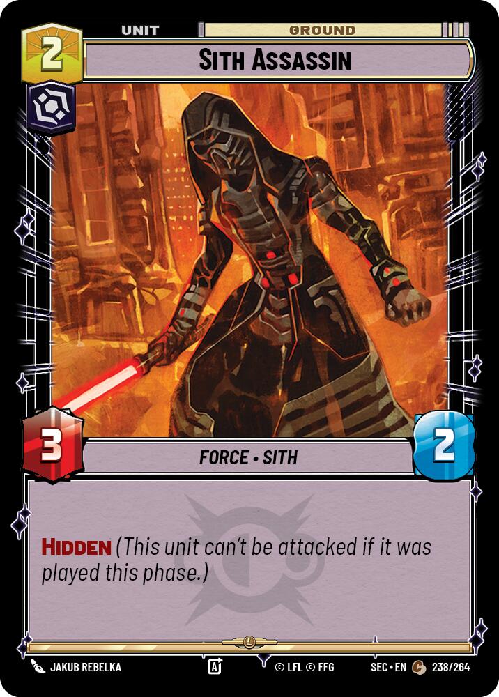 Sith Assassin (238/264) (238/264) [Secrets of Power] | Cards and Coasters CA