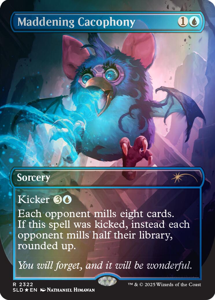 Maddening Cacophony (Rainbow Foil) [Secret Lair Drop Series] | Cards and Coasters CA