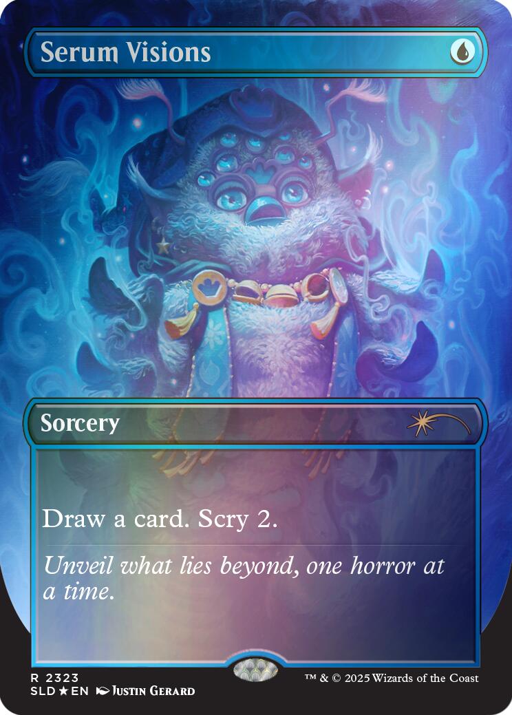 Serum Visions (2323) (Rainbow Foil) [Secret Lair Drop Series] | Cards and Coasters CA