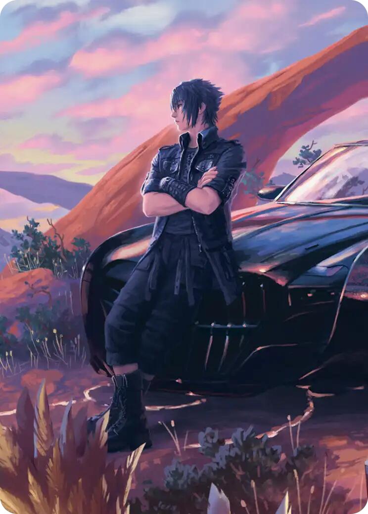 Noctis, Heir Apparent Scene Art Card [FINAL FANTASY Art Series] | Cards and Coasters CA
