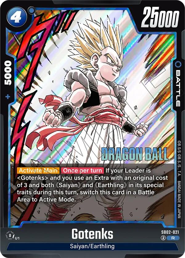 Gotenks (SB02-021) [Manga Booster 02] | Cards and Coasters CA