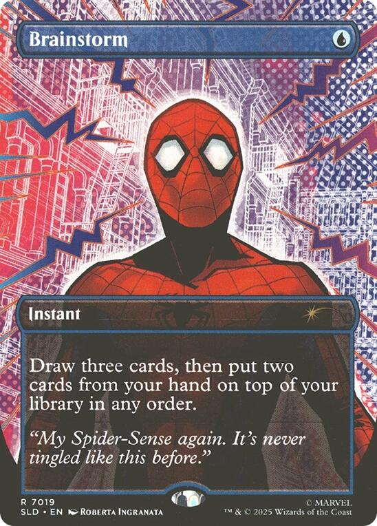 Brainstorm (7019) [Secret Lair Drop Series] | Cards and Coasters CA
