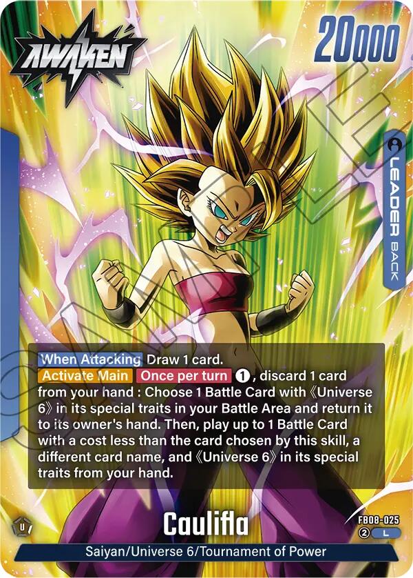 Caulifla (FB08-025) [Saiyan's Pride] | Cards and Coasters CA