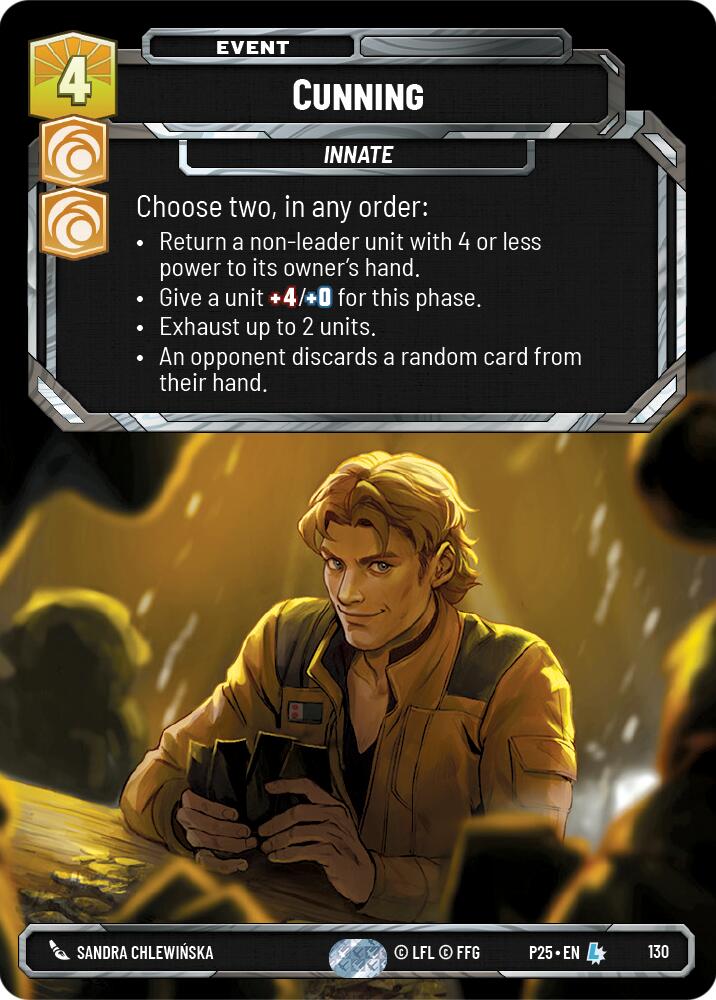 Cunning (130) (130) [Sector and Regional Promos: Season 1] | Cards and Coasters CA