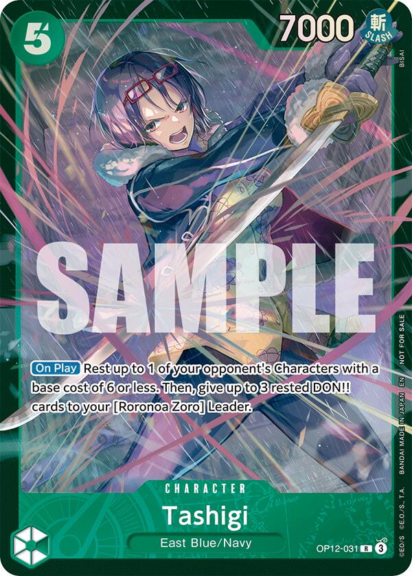 Tashigi (Store Treasure Cup 2025) [One Piece Promotion Cards] | Cards and Coasters CA