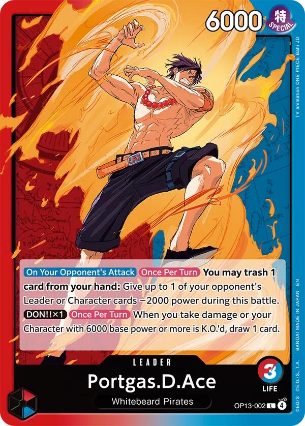 Portgas.D.Ace [Carrying On His Will] | Cards and Coasters CA