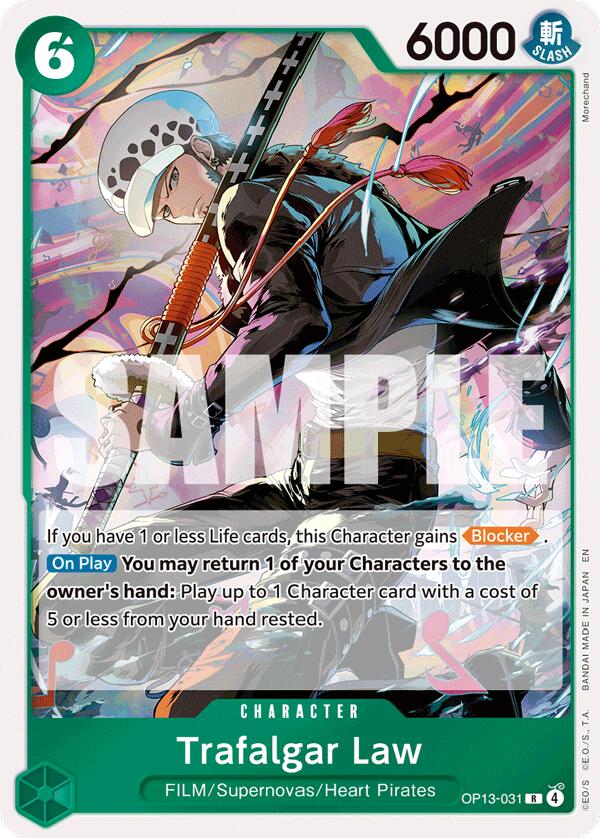 Trafalgar Law [Carrying On His Will] | Cards and Coasters CA