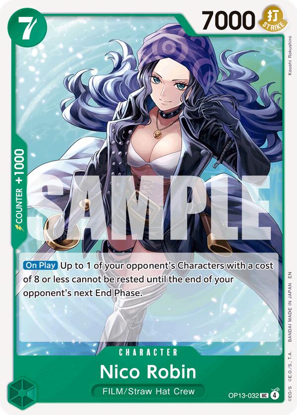 Nico Robin [Carrying On His Will] | Cards and Coasters CA