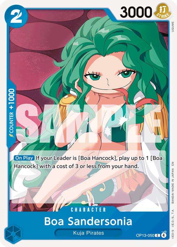 Boa Sandersonia [Carrying On His Will] | Cards and Coasters CA