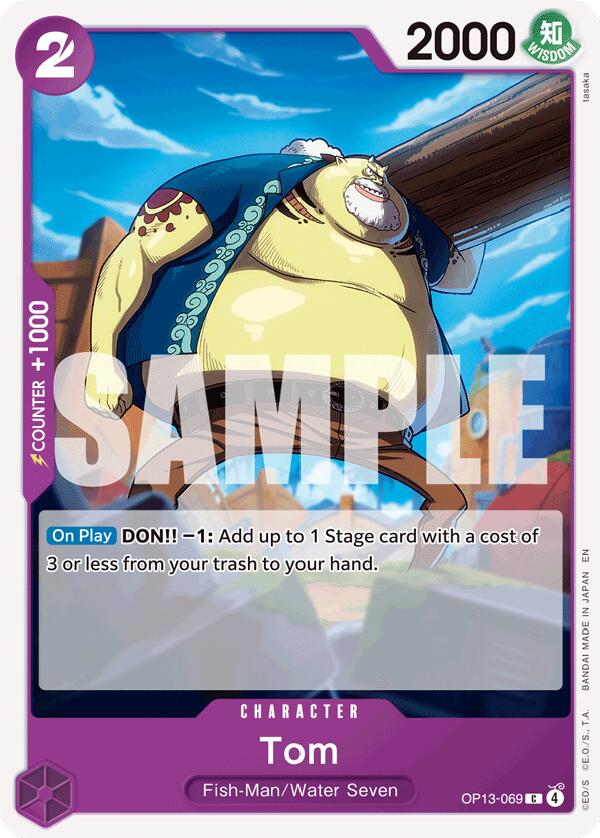 Tom [Carrying On His Will] | Cards and Coasters CA