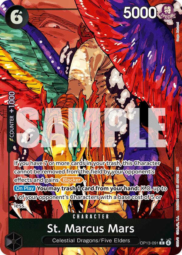 St. Marcus Mars (Alternate Art) [Carrying On His Will] | Cards and Coasters CA