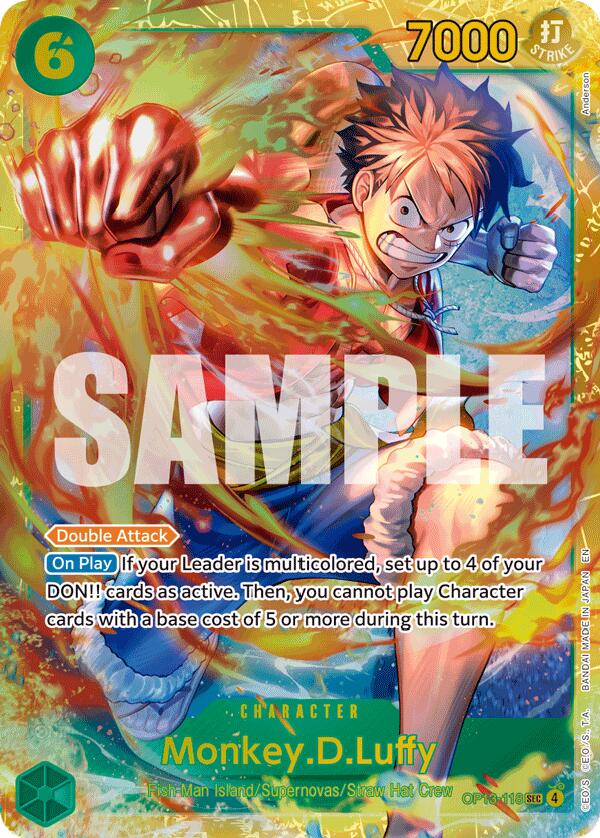 Monkey.D.Luffy (SP) [Carrying On His Will] | Cards and Coasters CA