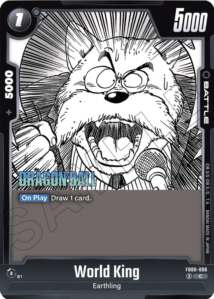 World King [Manga Booster 02] | Cards and Coasters CA