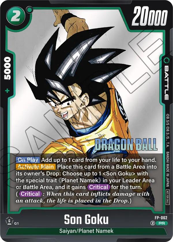 Son Goku (FP-062) [Fusion World Promotion Cards] | Cards and Coasters CA