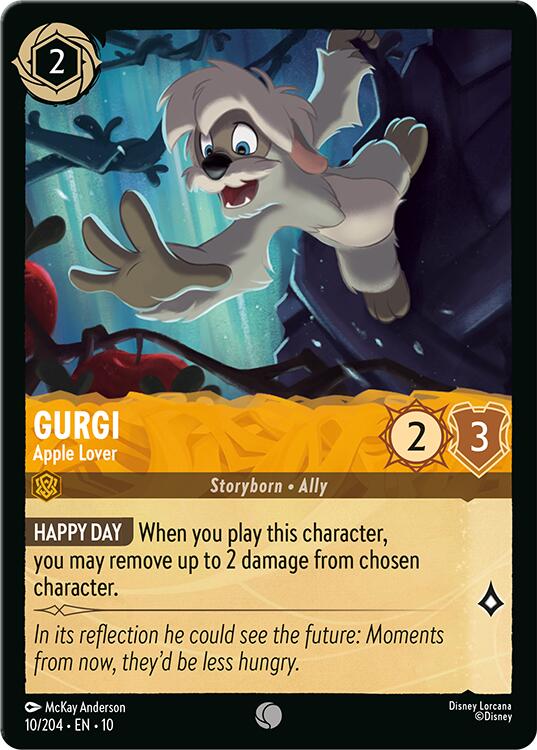 Gurgi - Apple Lover (10/204) [Whispers in the Well] | Cards and Coasters CA