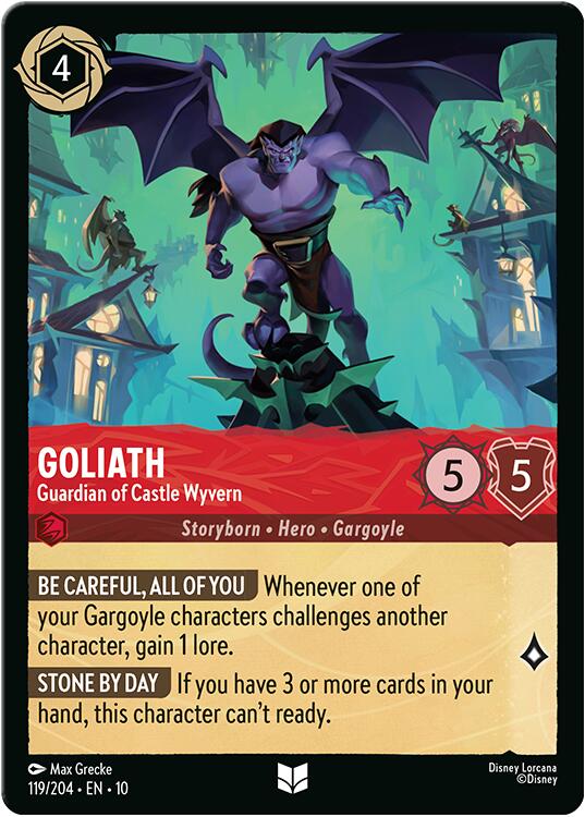 Goliath - Guardian of Castle Wyvern (119/204) [Whispers in the Well] | Cards and Coasters CA
