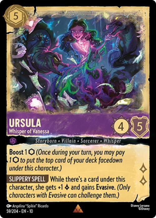 Ursula - Whisper of Vanessa (59/204) [Whispers in the Well] | Cards and Coasters CA
