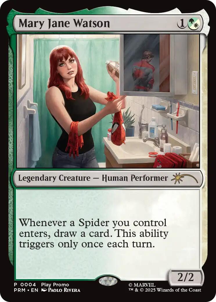 Mary Jane Watson [Wizards Play Network 2025] | Cards and Coasters CA