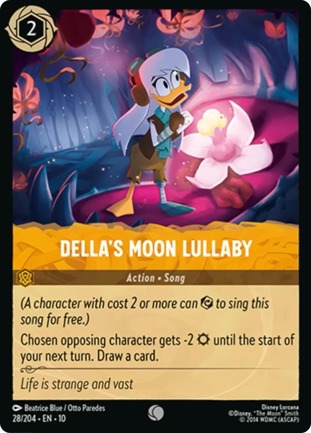 Della's Moon Lullaby (28/204) [Whispers in the Well] | Cards and Coasters CA