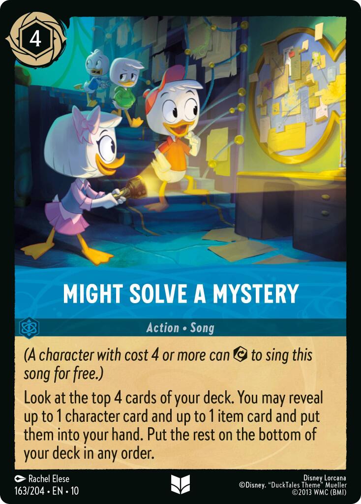 Might Solve a Mystery (163/204) [Whispers in the Well] | Cards and Coasters CA
