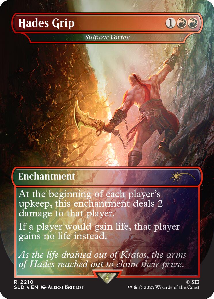 Hades Grip - Sulfuric Vortex (Rainbow Foil) [Secret Lair Drop Series] | Cards and Coasters CA