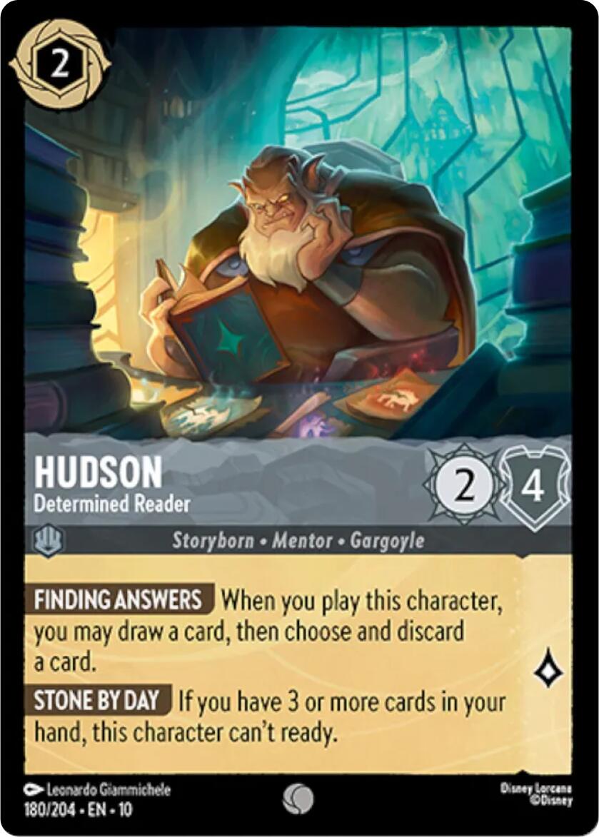 Hudson - Determined Reader (180/204) [Whispers in the Well] | Cards and Coasters CA
