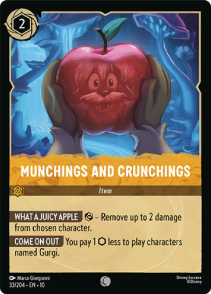 Munchings and Crunchings (33/204) [Whispers in the Well] | Cards and Coasters CA