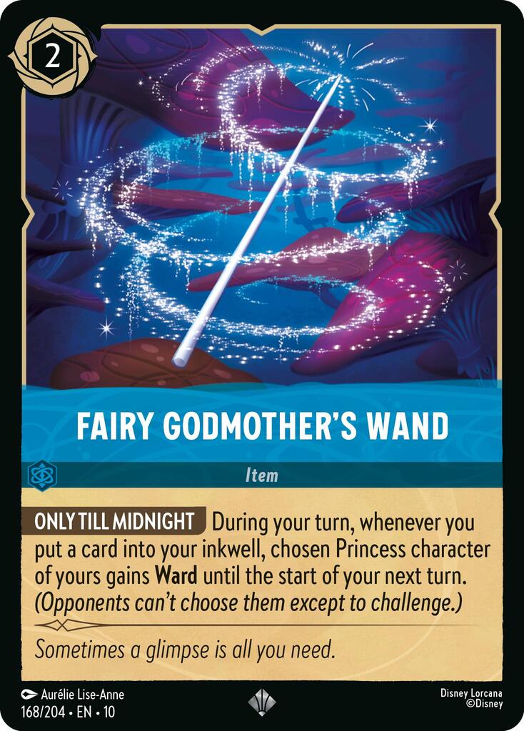 Fairy Godmother's Wand (168/204) [Whispers in the Well] | Cards and Coasters CA
