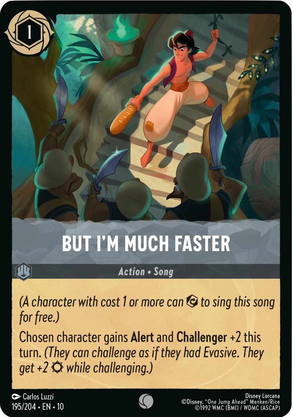 But I'm Much Faster (195/204) [Whispers in the Well] | Cards and Coasters CA