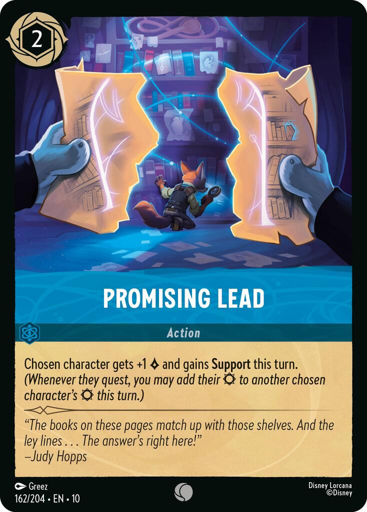 Promising Lead (162/204) [Whispers in the Well] | Cards and Coasters CA
