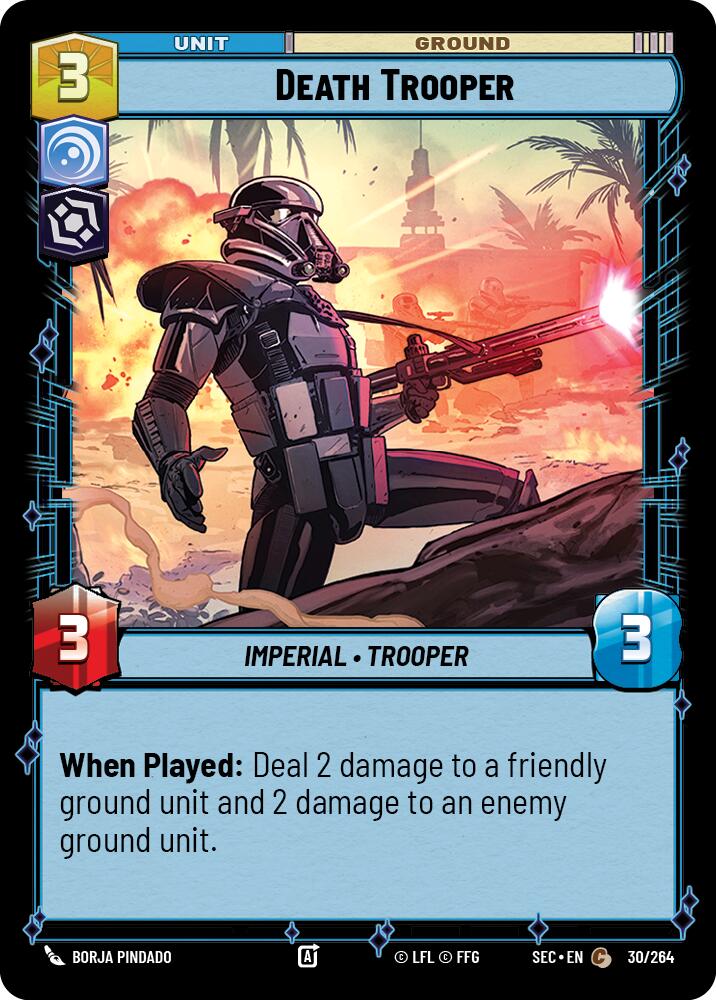 Death Trooper (30/264) (30/264) [Secrets of Power] | Cards and Coasters CA