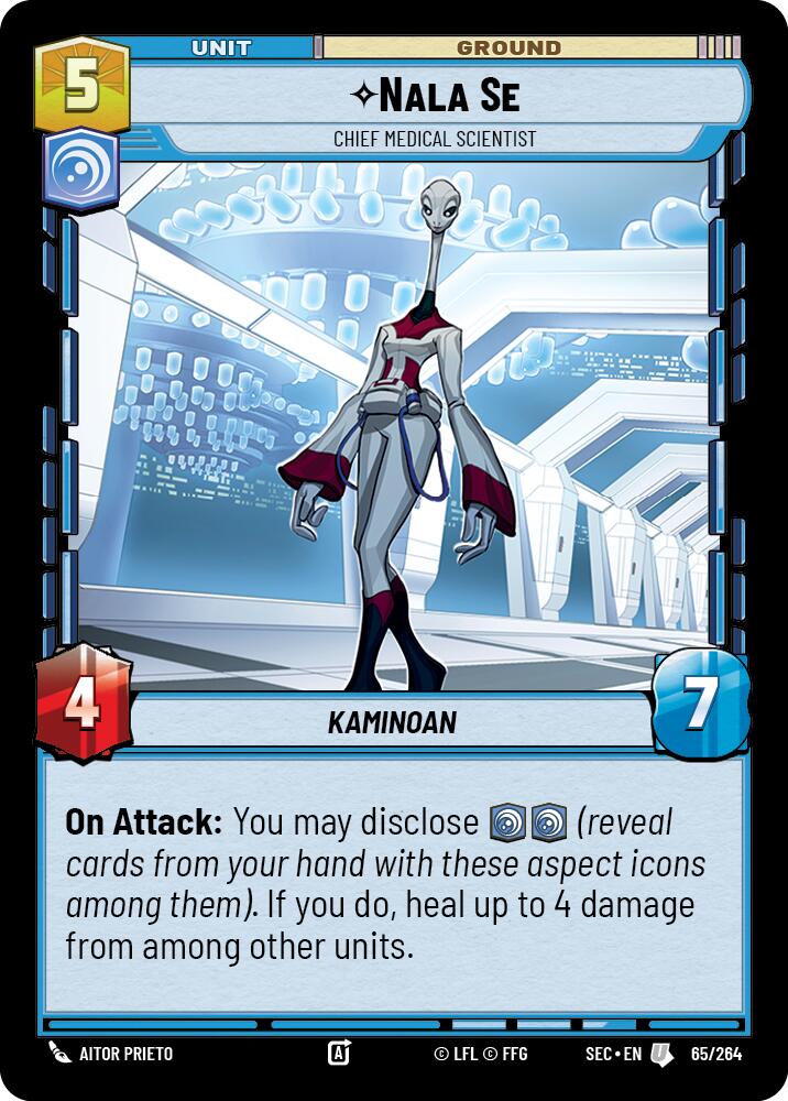 Nala Se - Chief Medical Scientist (65/264) (65/264) [Secrets of Power] | Cards and Coasters CA