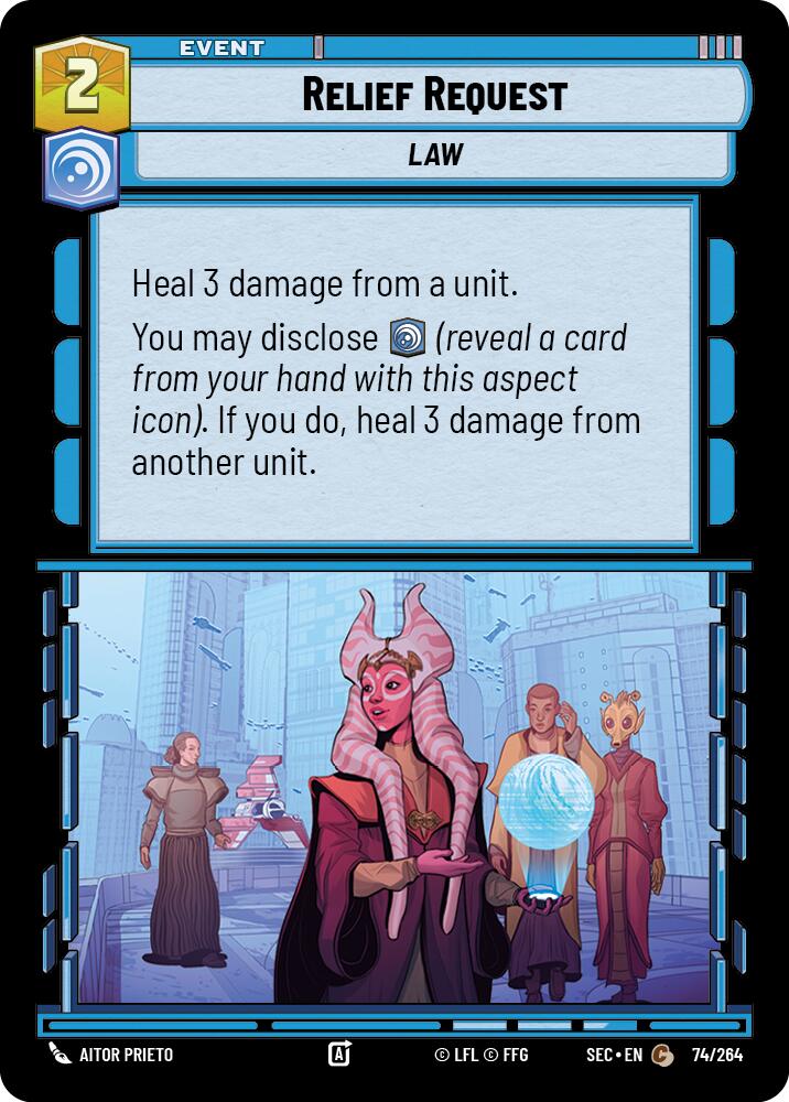 Relief Request (74/264) (74/264) [Secrets of Power] | Cards and Coasters CA