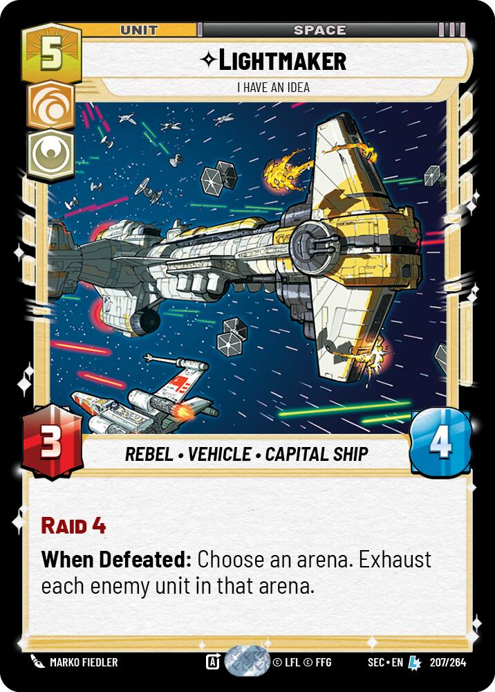 Lightmaker - I Have An Idea (207/264) (207/264) [Secrets of Power] | Cards and Coasters CA