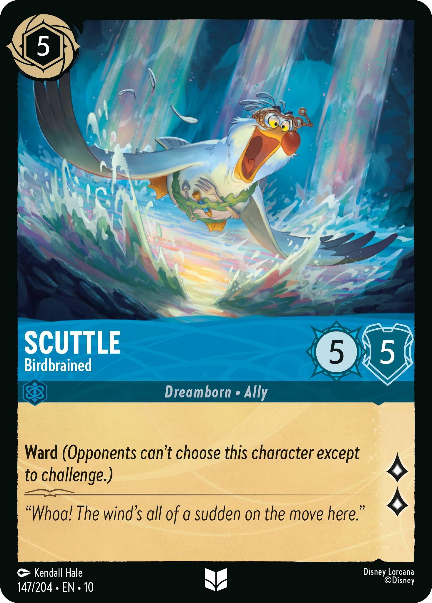 Scuttle - Birdbrained (147/204) [Whispers in the Well] | Cards and Coasters CA