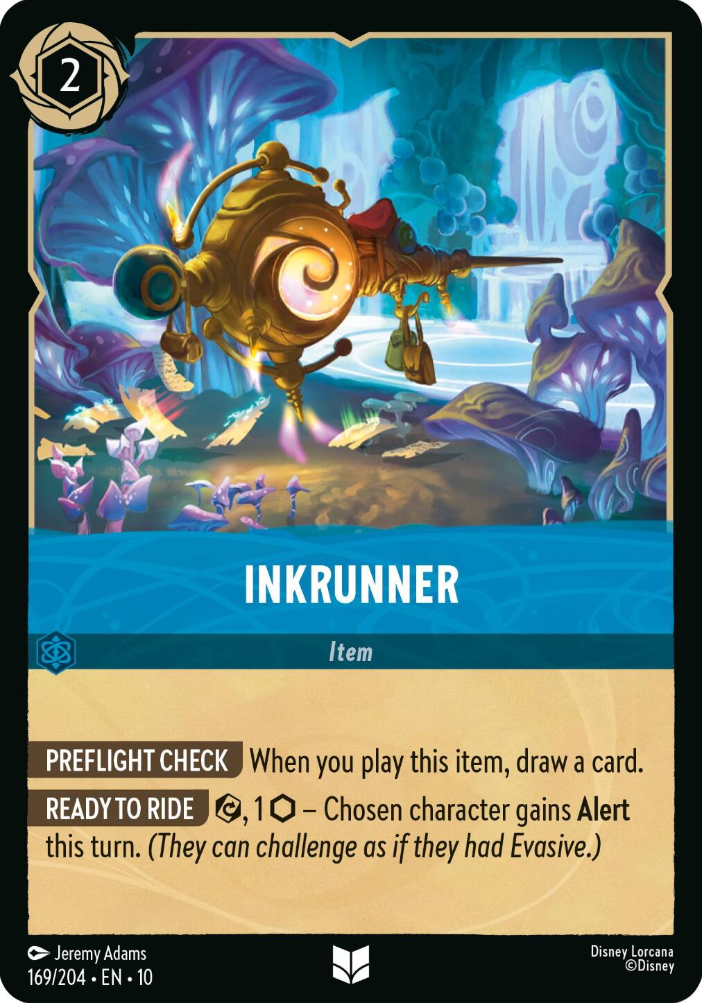 Inkrunner (169/204) [Whispers in the Well] | Cards and Coasters CA