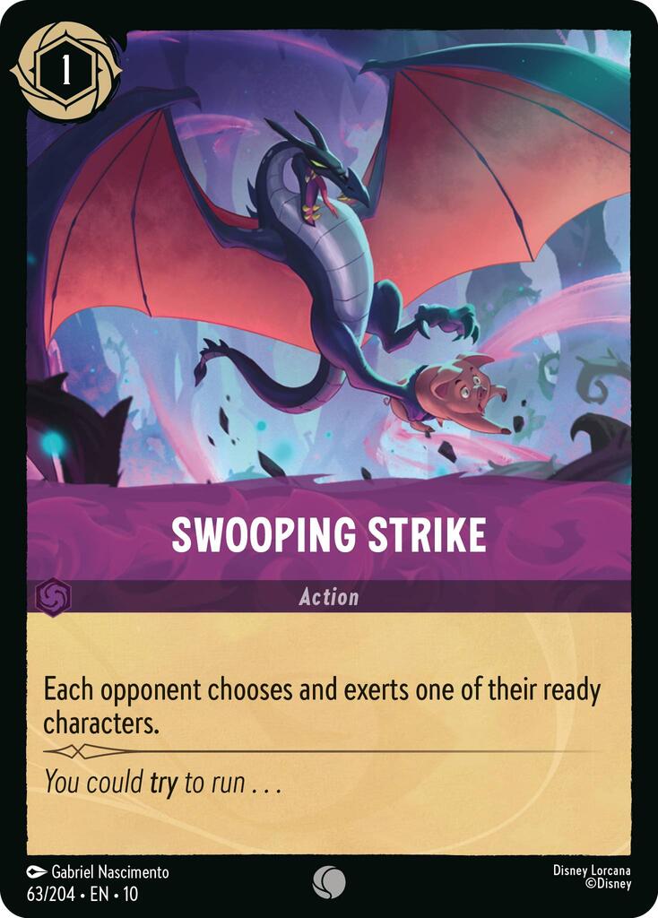 Swooping Strike (63/204) [Whispers in the Well] | Cards and Coasters CA