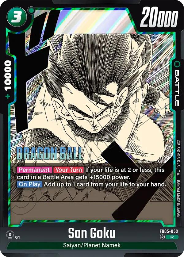 Son Goku (FB05-053) [Manga Booster 02] | Cards and Coasters CA