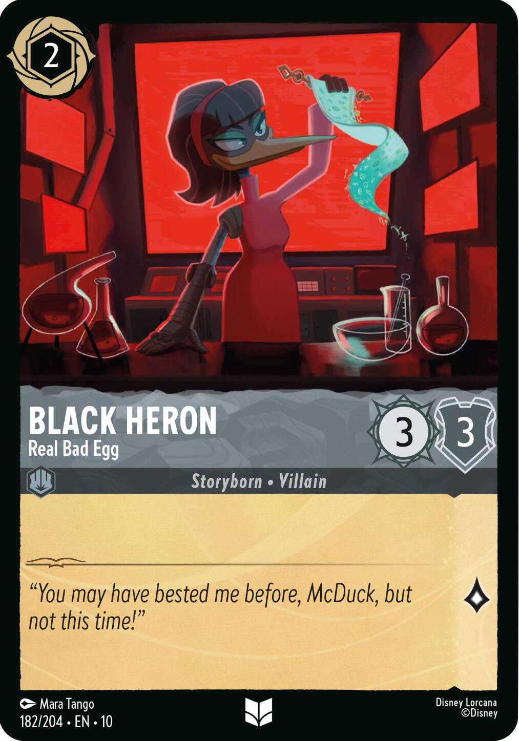 Black Heron - Real Bad Egg (182/204) [Whispers in the Well] | Cards and Coasters CA
