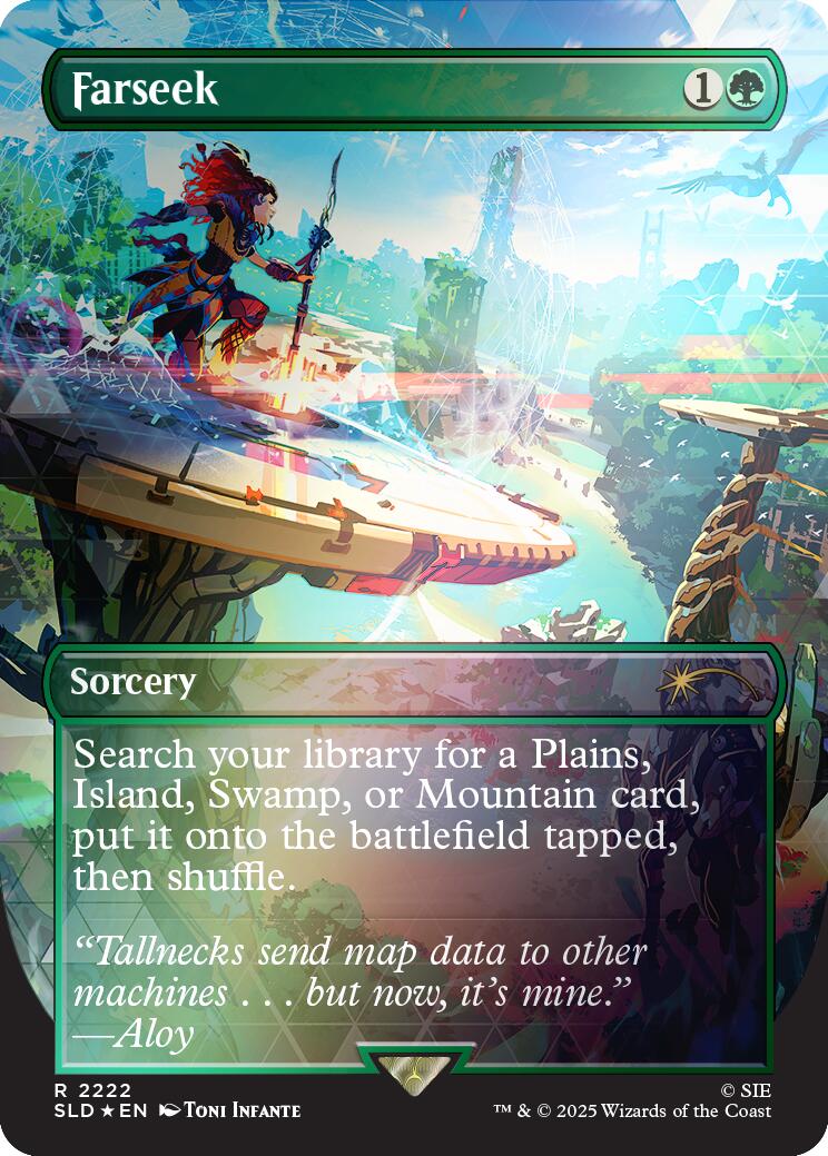 Farseek (Rainbow Foil) [Secret Lair Drop Series] | Cards and Coasters CA