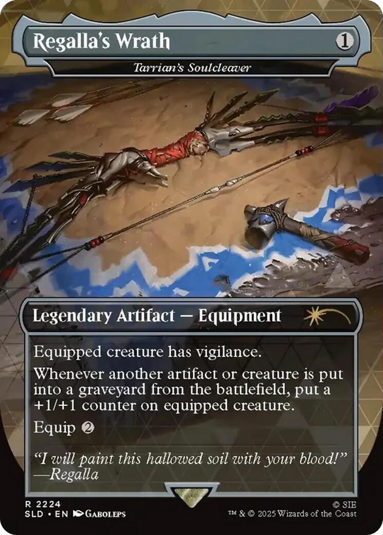 Regalla's Wrath - Tarrian's Soulcleaver [Secret Lair Drop Series] | Cards and Coasters CA