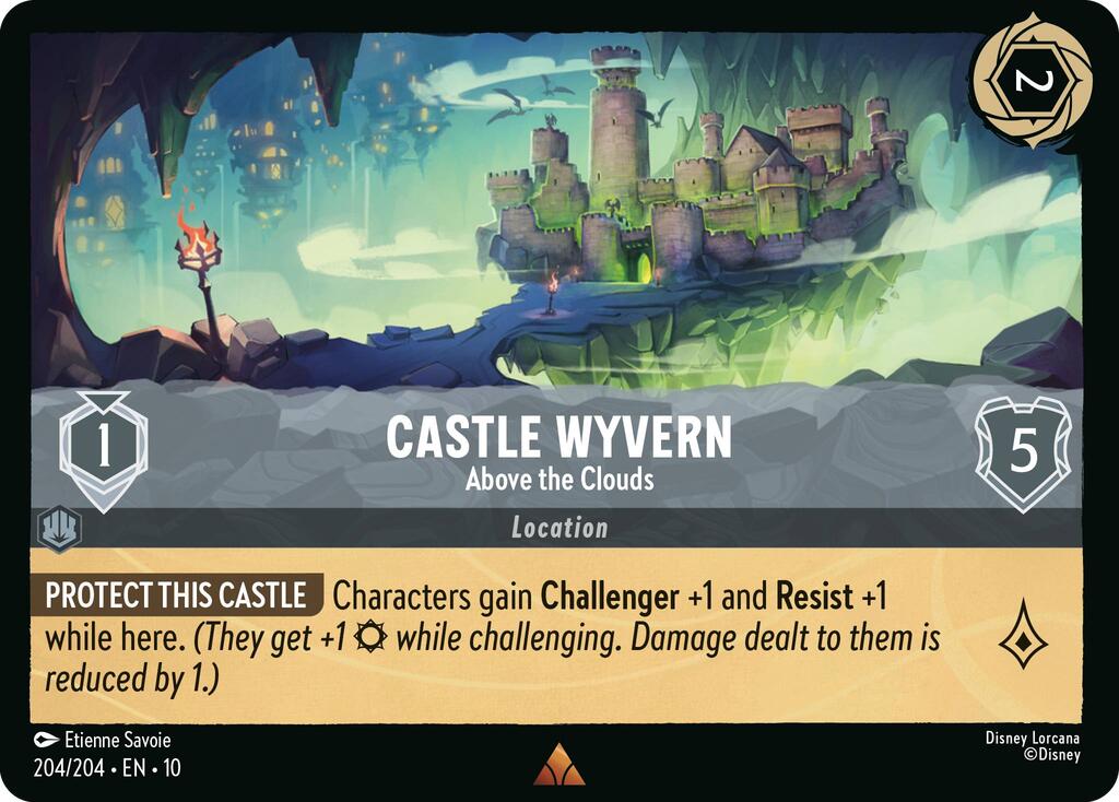 Castle Wyvern - Above the Clouds (204/204) [Whispers in the Well] | Cards and Coasters CA