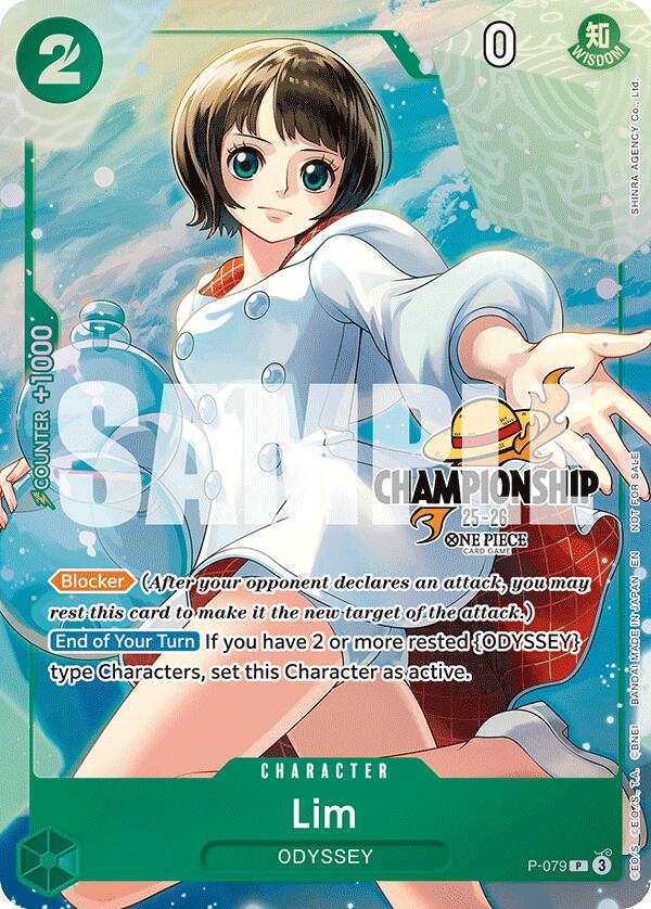 Lim (CS 25-26 Event Pack Finalist Ver.) [One Piece Promotion Cards] | Cards and Coasters CA