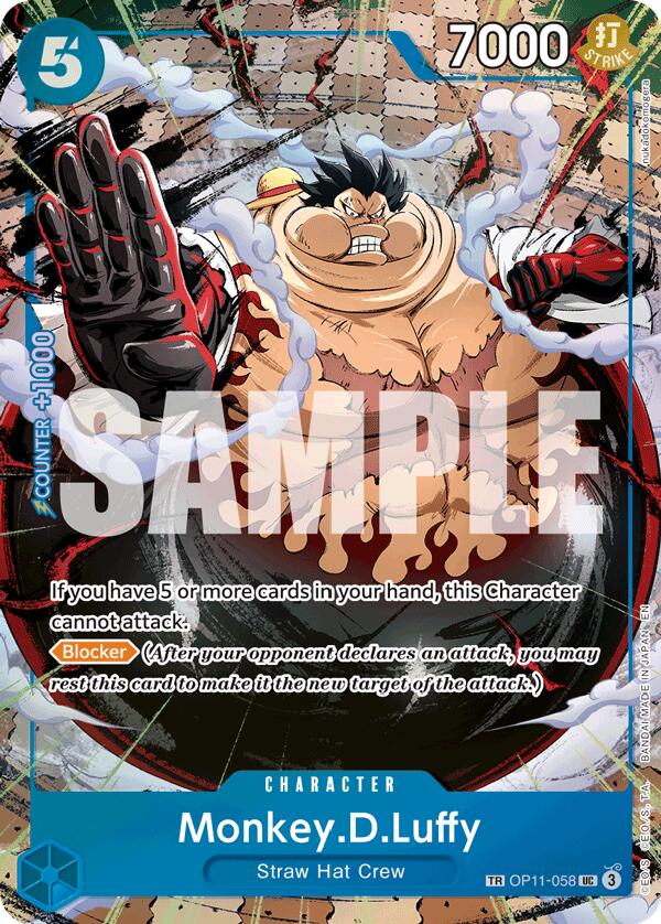 Monkey.D.Luffy [Carrying On His Will] | Cards and Coasters CA