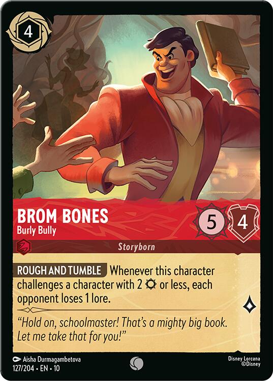 Brom Bones - Burly Bully (127/204) [Whispers in the Well] | Cards and Coasters CA