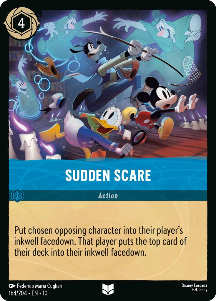 Sudden Scare (164/204) [Whispers in the Well] | Cards and Coasters CA